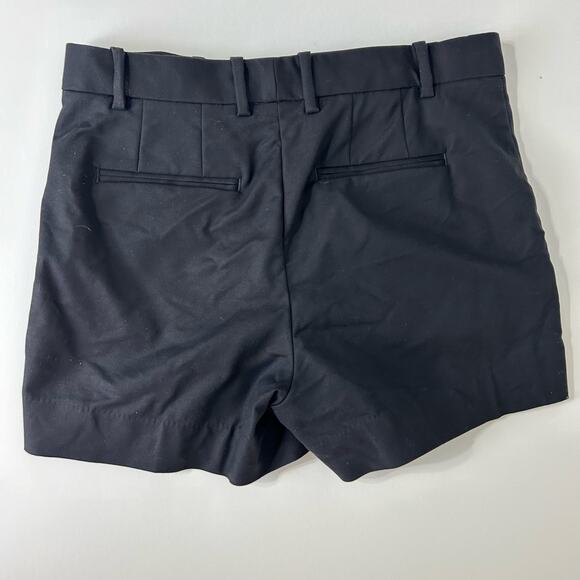 Gap Shorts Womens 2R Tailored Black Preppy Classic Cotton Blend - Picture 2 of 6